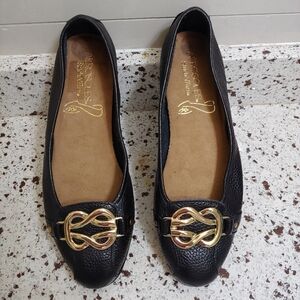 Aerosoles Stitch And Turn Leather Flat Loafer
